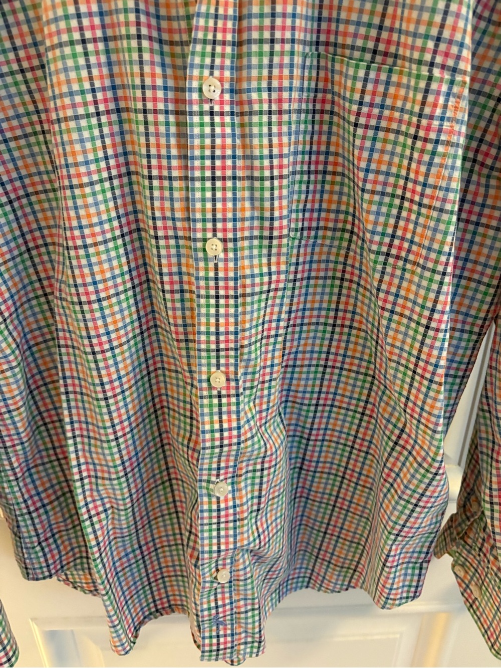 TailorByrd Collection Multicolor Plaid Button-Down Shirt - Picture 5 of 16